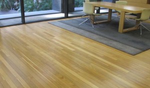 commercial flooring for an office reception area