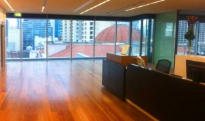Commercial flooring in an Adelaide CBD High Rise
